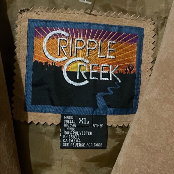 Cripple Creek suede fringe jacket - Picture 8 of 8